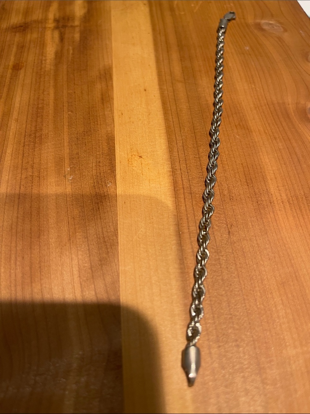 Steel Rope Chain Bracelet